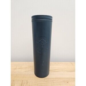 Starbucks Matte Emerald Green Recycled Eco-Friendly Plastic Coffee Tumbler 16 oz
